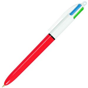 Długopis 4-kolorowy Bic 4 Colours 0.7mm, Czerwony